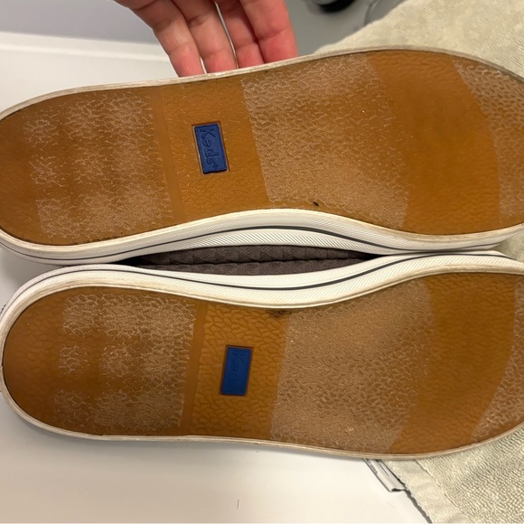 Keds Kickstart Jersey Lace Up Gray Sneakers Women’s Size 9.5 - Picture 5 of 7